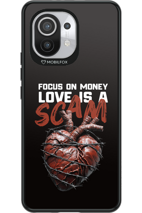 Focus on money, love is a scam - Xiaomi Mi 11 5G