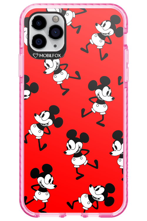 Iconic Mouse (red pattern) - Apple iPhone 11 Pro Max