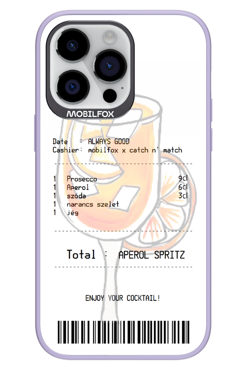 aperol spritz koktél - Apple iPhone 14 Pro Max