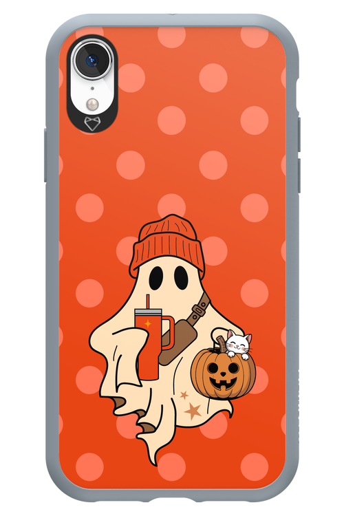 Ghost Girl (Orange) - Apple iPhone XR