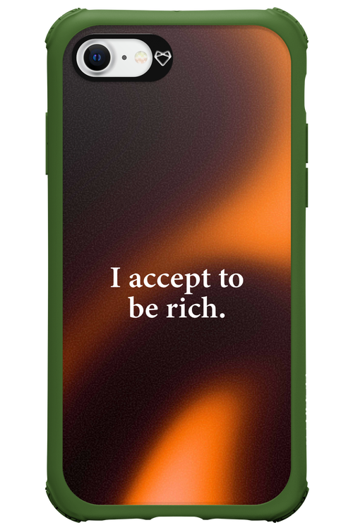 I accept to be rich - Apple iPhone SE 2020