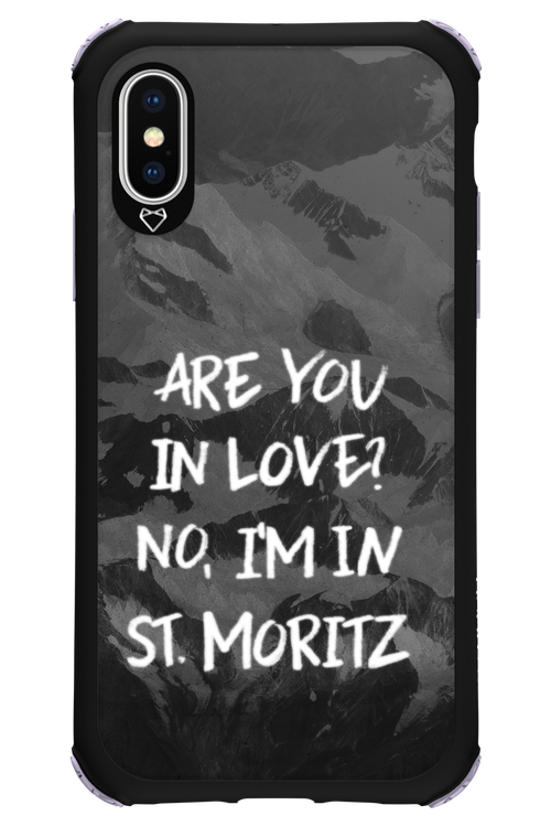 I'm in St. Moritz - Apple iPhone XS