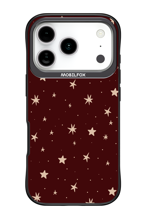 Burgundy Stars - Apple iPhone 17 Pro