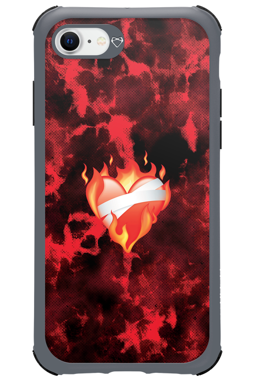 Lava Red - Apple iPhone 8