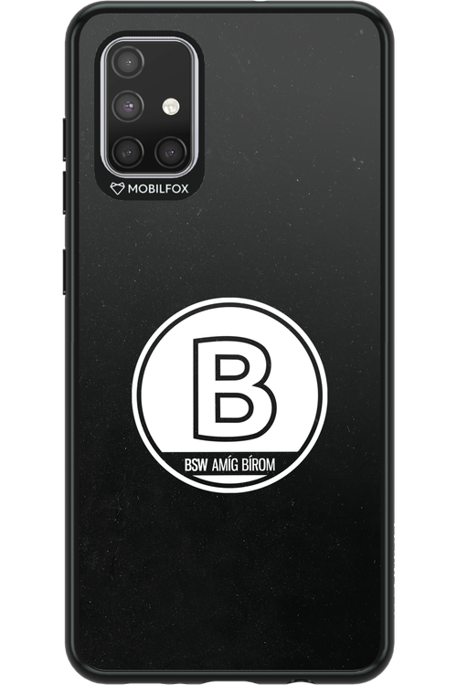 Amig bírom Black - Samsung Galaxy A71