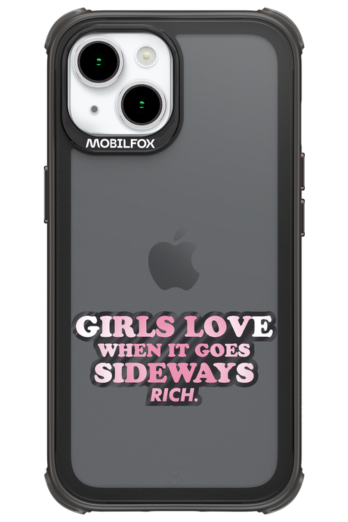 When it goes sideways - Apple iPhone 15