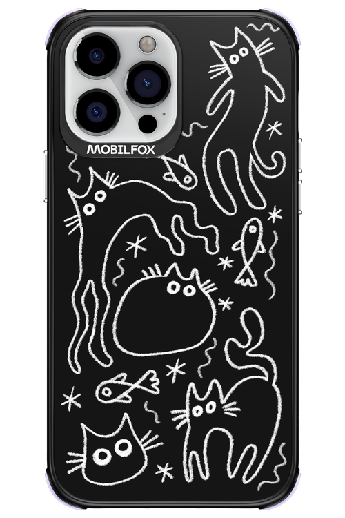 CHALK_CATS - Apple iPhone 13 Pro Max