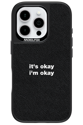 It_s Okay Leather - Apple iPhone 16 Pro