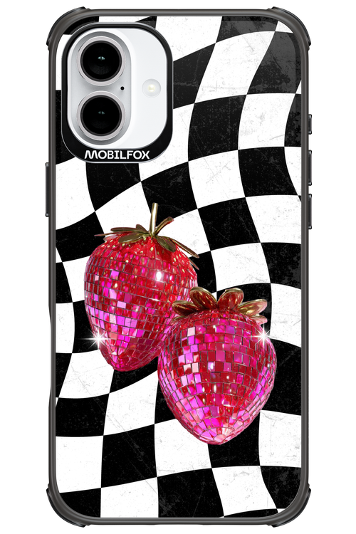 Disco Strawberry 2.0 - Apple iPhone 16 Plus