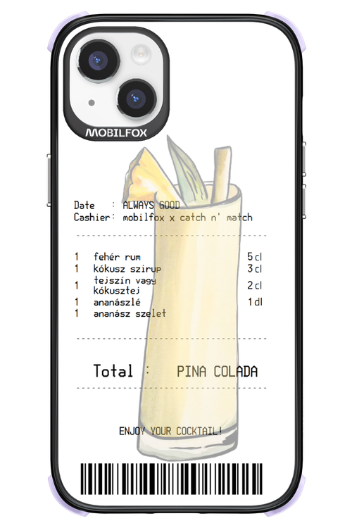pina colada koktél - Apple iPhone 14 Plus