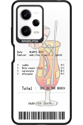 sex on the beach koktél - Xiaomi Redmi Note 12 Pro 5G