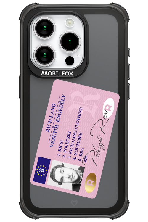Vezetői engedély - Apple iPhone 15 Pro
