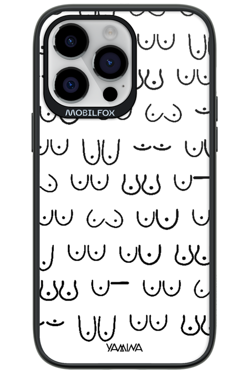 Boobies (white) - Apple iPhone 14 Pro Max