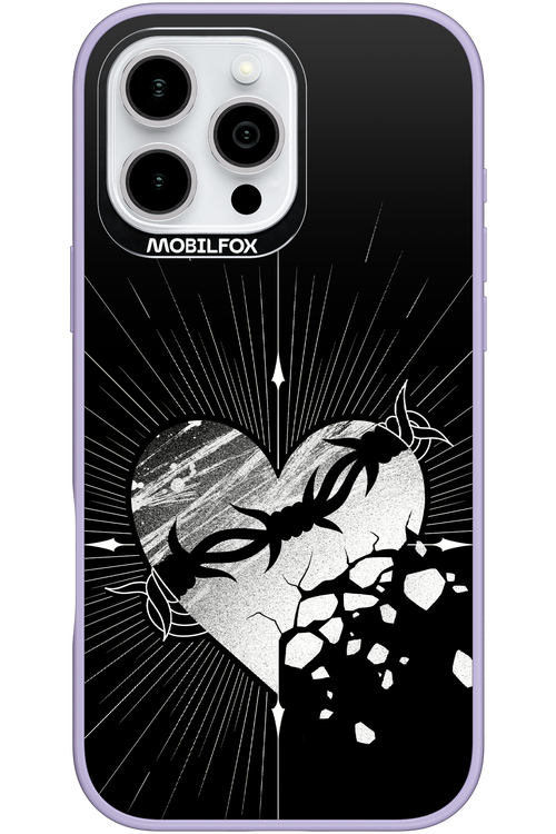 Fehér Szív - Apple iPhone 16 Pro Max