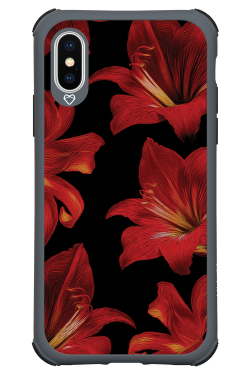 Amaryllis Noir - Apple iPhone X