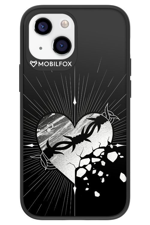 Fehér Szív 2.0 - Apple iPhone 13 Mini