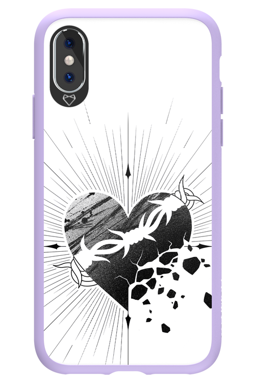 Fekete Szív 2.0 - Apple iPhone X
