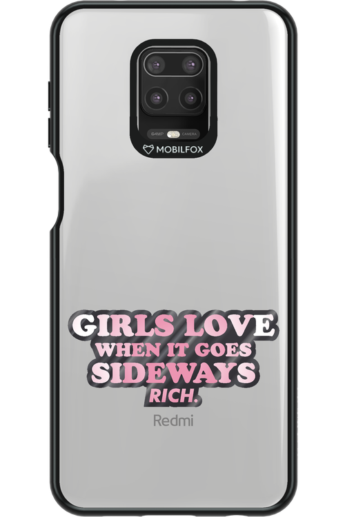 When it goes sideways - Xiaomi Redmi Note 9 Pro