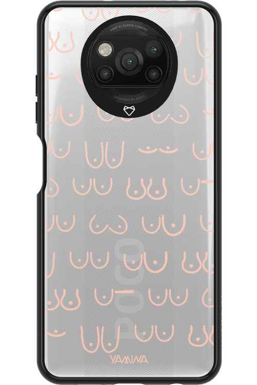 Boobies (Peach) - Xiaomi Poco X3 Pro