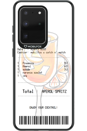 aperol spritz koktél - Samsung Galaxy S20 Ultra 5G