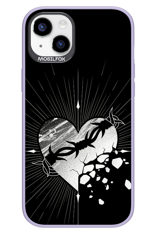 Fehér Szív - Apple iPhone 14 Plus