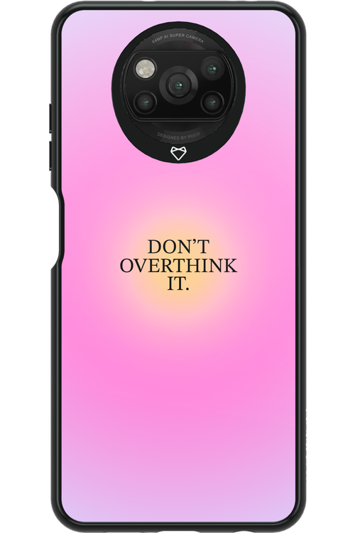 Don't Overthink It - Xiaomi Poco X3 NFC