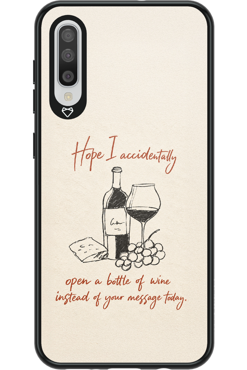 Bottle of wine 2.0 - Samsung Galaxy A50