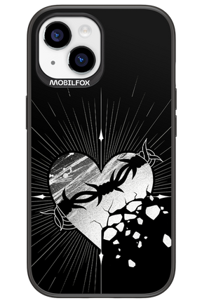 Fehér Szív - Apple iPhone 15