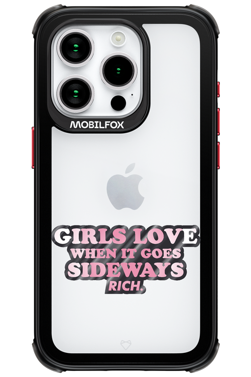 When it goes sideways - Apple iPhone 15 Pro