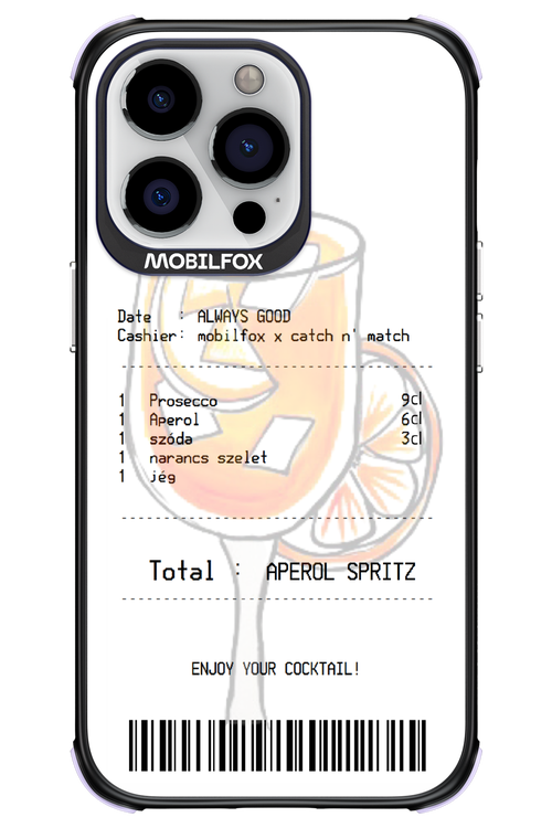 aperol spritz koktél - Apple iPhone 13 Pro