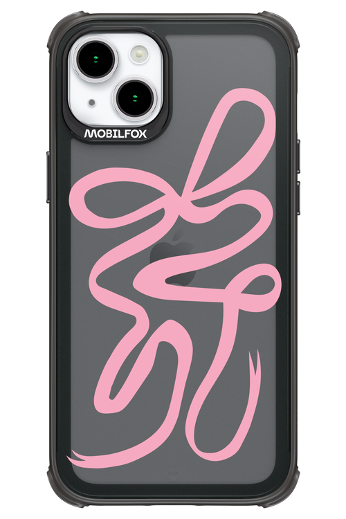 Pink Bow - Apple iPhone 15 Plus