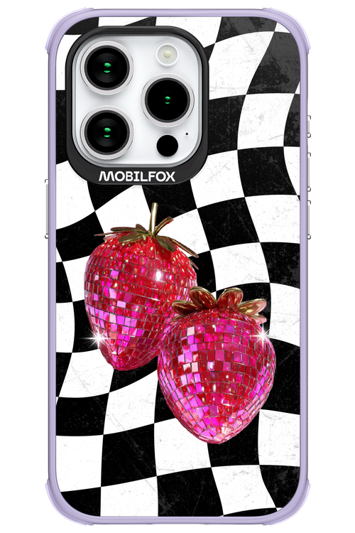Disco Strawberry 2.0 - Apple iPhone 15 Pro
