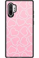 Line Heart Pink - Samsung Galaxy Note 10+