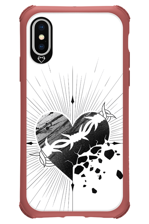 Fekete Szív 2.0 - Apple iPhone XS