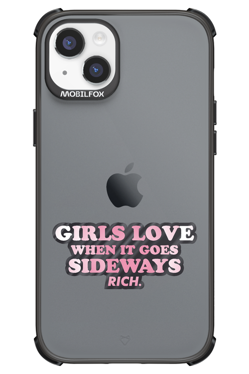 When it goes sideways - Apple iPhone 14 Plus