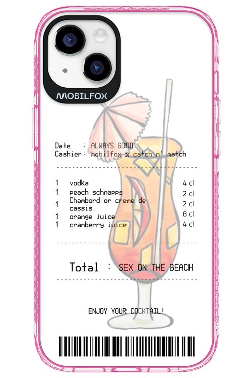 sex on the beach cocktail - Apple iPhone 14 Plus