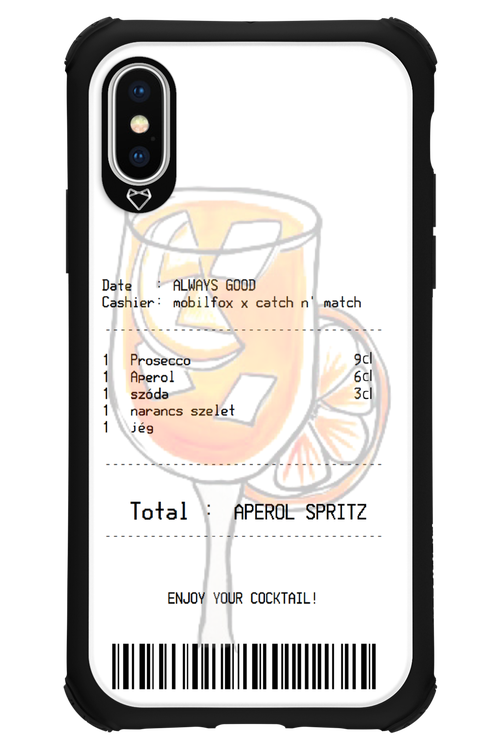 aperol spritz koktél - Apple iPhone X