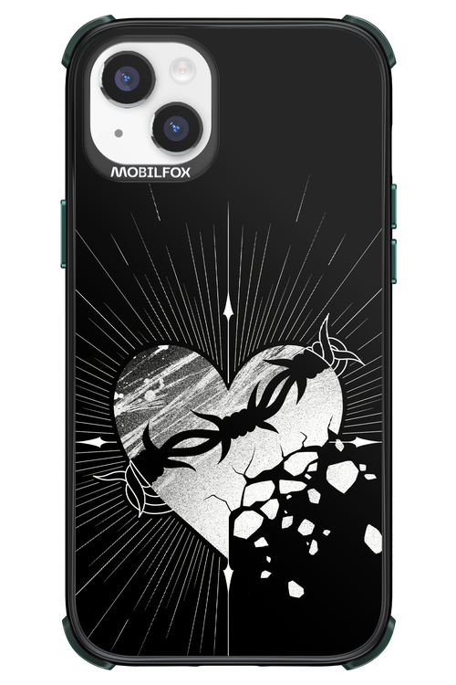 Fehér Szív - Apple iPhone 14 Plus