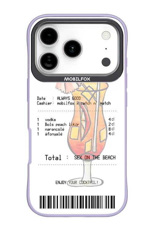 sex on the beach koktél - Apple iPhone 17 Pro