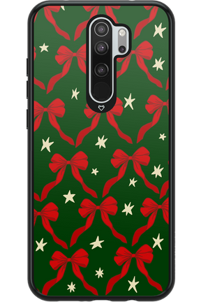 Bow & Stars (Green) - Xiaomi Redmi Note 8 Pro