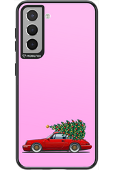 XMAS Car Pink - Samsung Galaxy S21