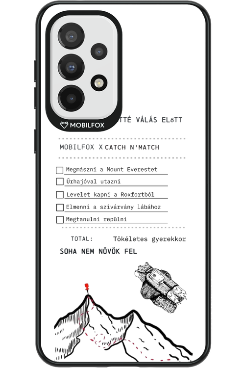 teendők felnőtté válás előtt - Samsung Galaxy A33