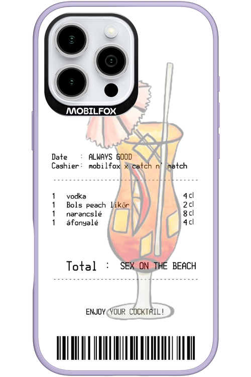 sex on the beach koktél - Apple iPhone 16 Pro Max