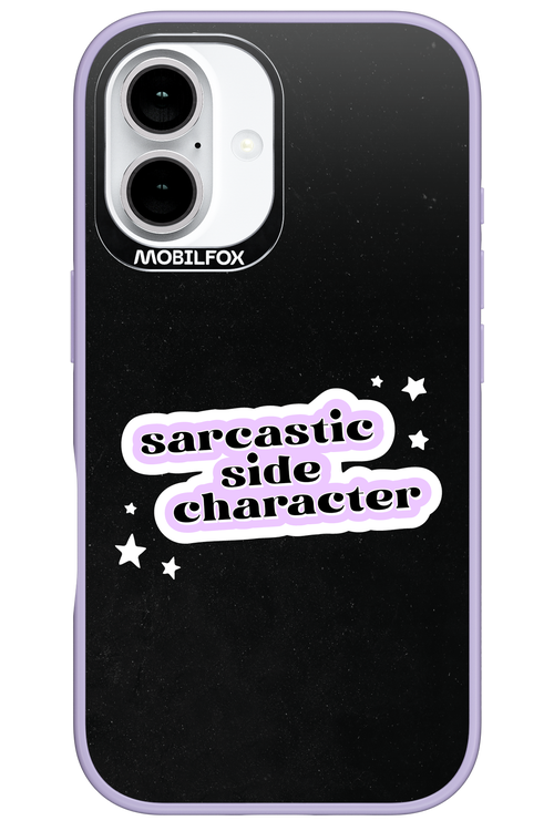 Sarcastic Black - Apple iPhone 16