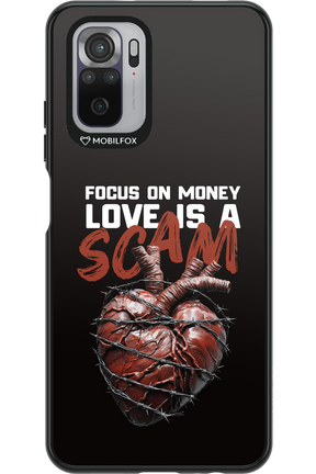 Focus on money, love is a scam - Xiaomi Redmi Note 10