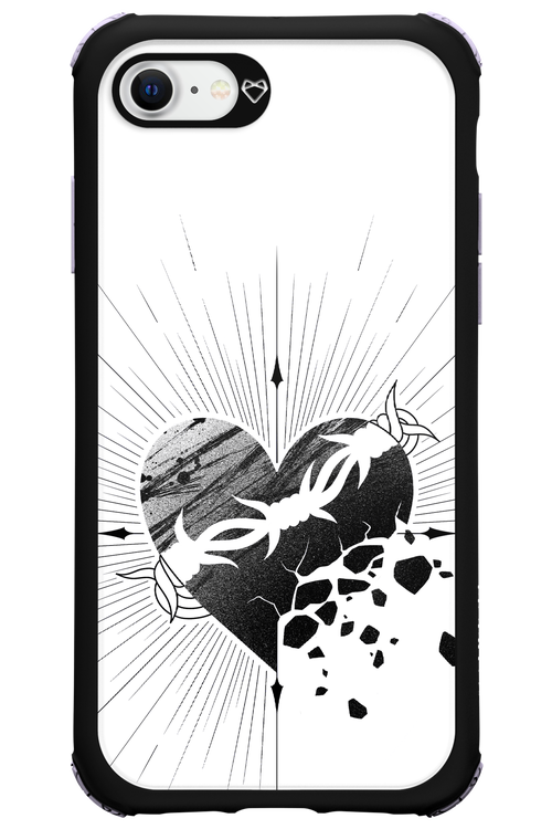 Fekete Szív 2.0 - Apple iPhone 8