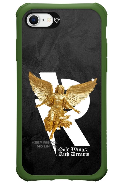 Gold Wings - Apple iPhone 8