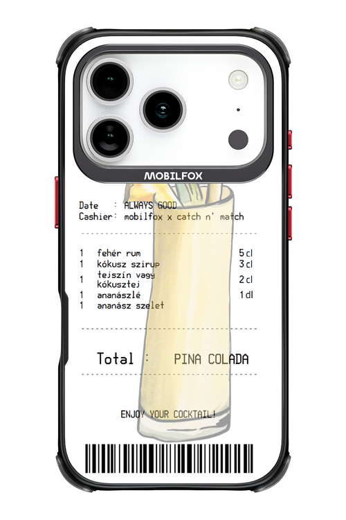 pina colada koktél - Apple iPhone 17 Pro