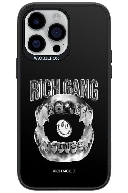 Rich Gang Silver - Apple iPhone 14 Pro Max