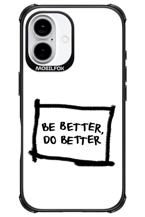 Be Better White - Apple iPhone 16